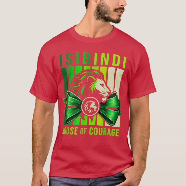 T-shirt Isibindi House of Courage RCA School Spirit for Bo (Devant)