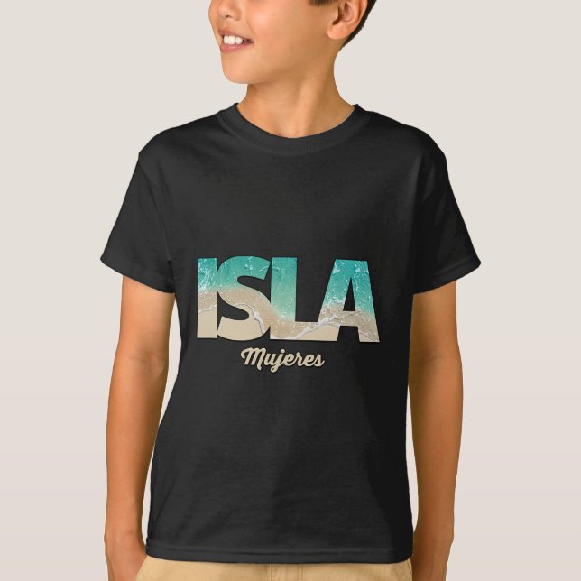 T-shirt Isla Mujeres Mexique (Devant)