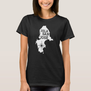 T-shirt Isla San José Panama 7 Sauvage Île de Survie Tropi