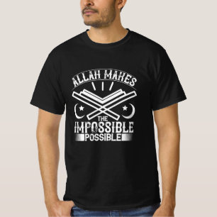 T-shirt Islam - Allah rend impossible