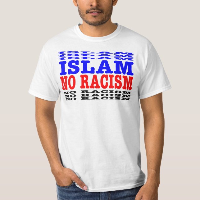 T-shirt Islam et racisme (Devant)