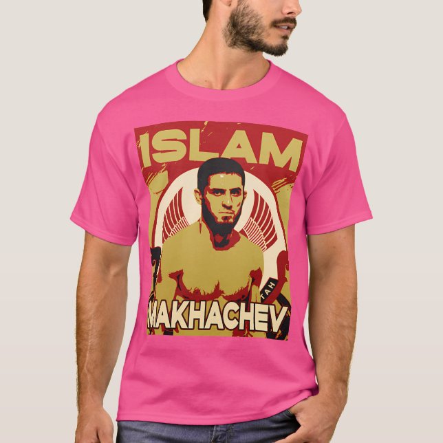 T-shirt Islam Makhachev Dons Pour Les Ventilateurs Mixed m (Devant)
