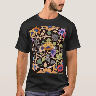 T-shirt Islamique Classique : Ornement Floral sans Seamles