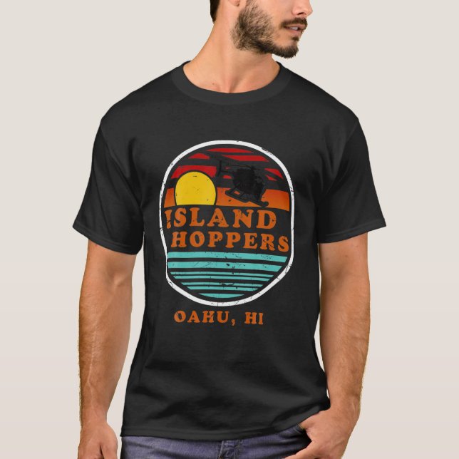 T-shirt Island Hoppers Classic 80'S TV (Devant)