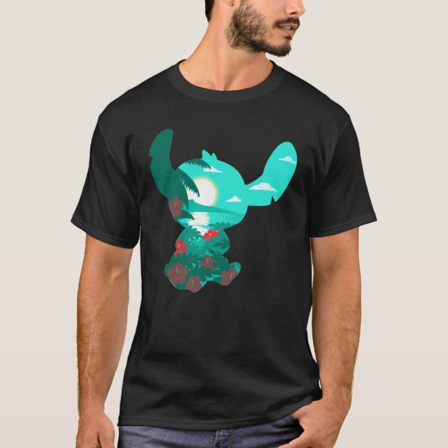 T-shirt Island Stitch Lilo et Stitch Teeturtle Cadeau pour (Devant)