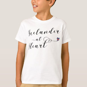 T-shirt Islandais Au Coeur T-Shirt, Islande