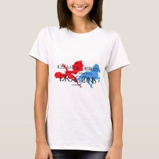 T-shirt islandais de cheval