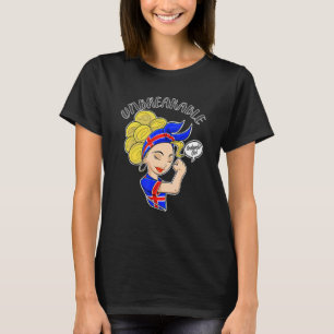 T-shirt Islandaise fille inbrisable I Islandais Héritage I