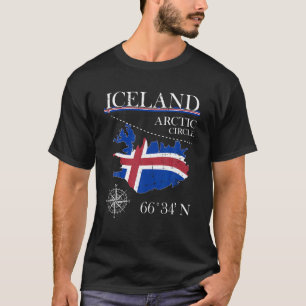 T-shirt Islande Arctic Circle Polar North Island Islande
