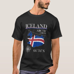 T-shirt Islande Arctic Circle Polar North Island Islande