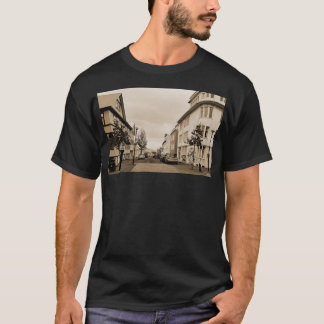 T-shirt Islande Reykjavik Cityscape Sepia