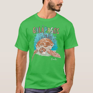 T-shirt Islas Galapagos Îles Equateur Souvenir