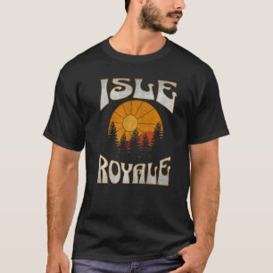 T-shirt Isle Royale Michigan Nature Randonnée Extérieur Vi
