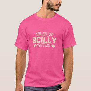 T-shirt Isles Of Scilly Royaume-Uni Vintage voyage Souveni