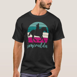 T-shirt Ismeralda Nom Cadeau - Chemise équestre Ismeralda