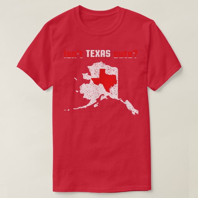 T-shirt Isnt Teas Cute Inside Alaska Map Funny  (Design devant)