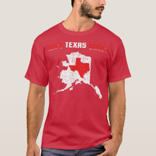 T-shirt Isnt Teas Cute Inside Alaska Map Funny