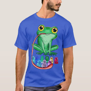 T-shirt Isolateurs en verre de grenouille