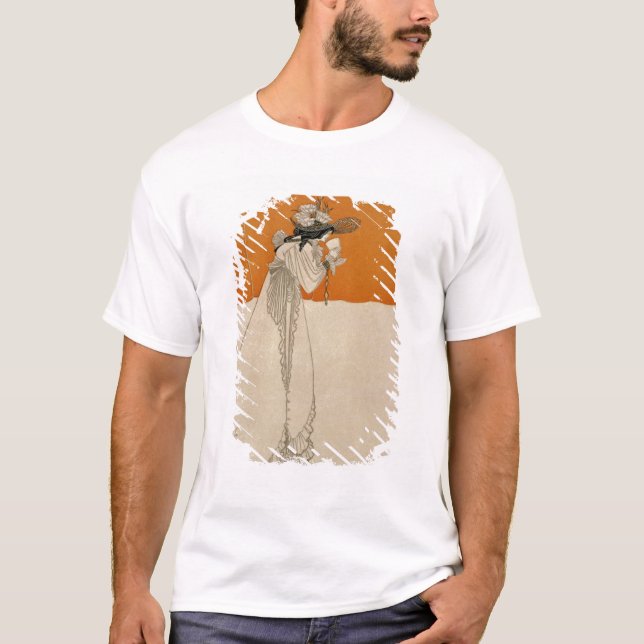 T-shirt Isolde, illustration "du studio", 1895 (lithium (Devant)
