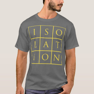 T-shirt Isolement bordeaux