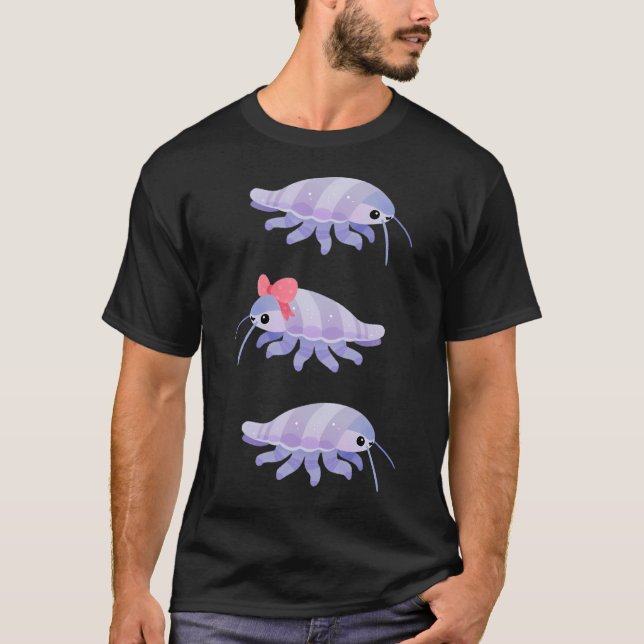 T-shirt Isopode géant ruban (Devant)