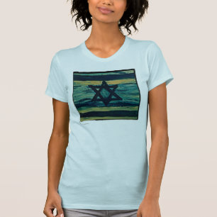 T-SHIRT ISRAËL ABSTRAIT