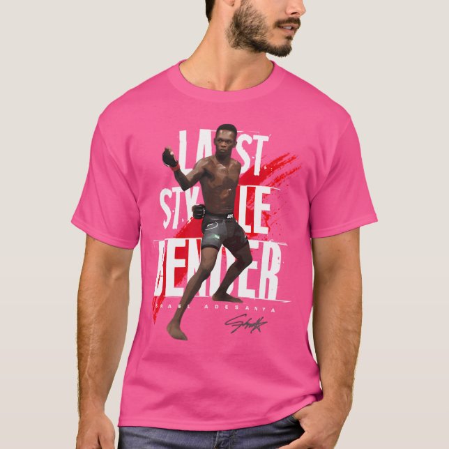 T-shirt Israel Adesanya (Devant)