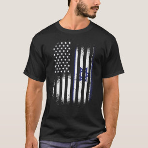 T-shirt Israel American Heritage Mois Israel Patriot Gro