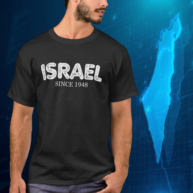 T-shirt Israël Depuis 1948, Simple Israeli Pride (Créateur téléchargé)