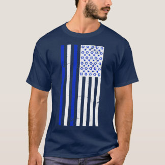 T-shirt Israël : drapeau américain