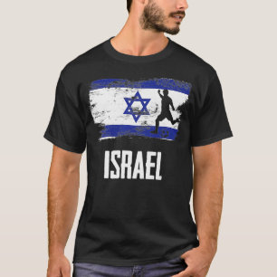 T-shirt Israël Drapeau Jersey Israeli Soccer Team Israeli 