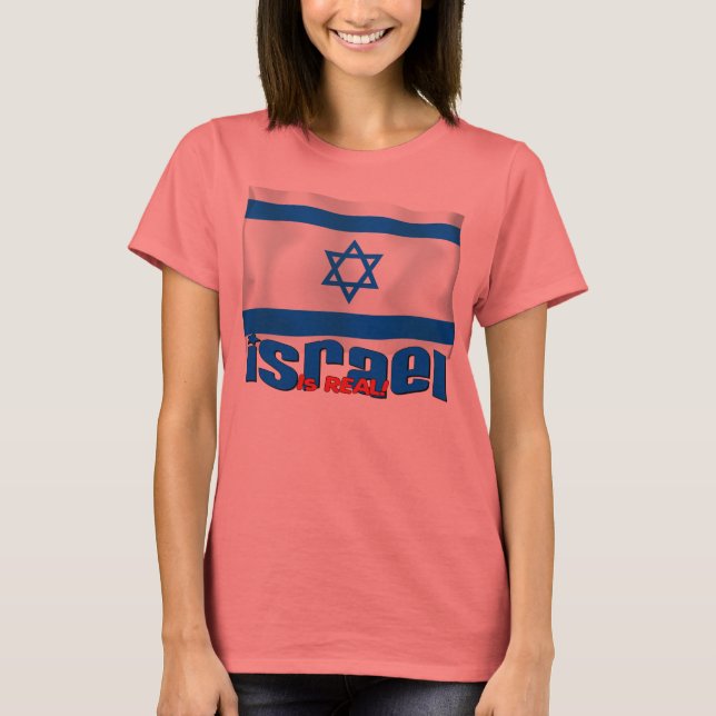 T-shirt Israël est réel ! (Devant)