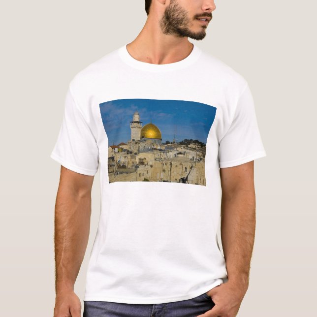 T-shirt Israël, Jérusalem, Dôme du Rocher (Devant)