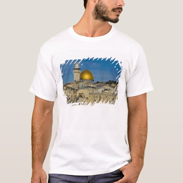 T-shirt Israël, Jérusalem, le dôme du rocher (Devant)