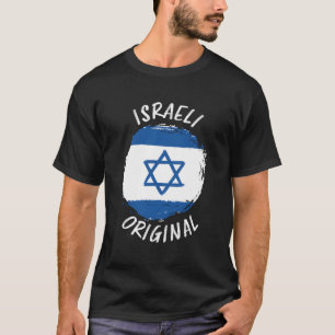 T-shirt Israélien Original Chemise Israël Drapeau Chemise