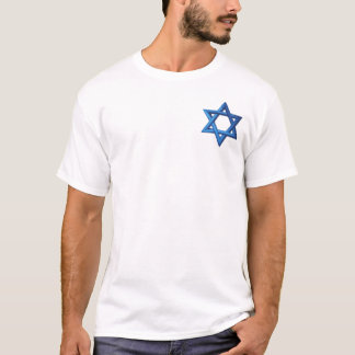 T-shirt Israélienne juive Magen David d'étoile de David