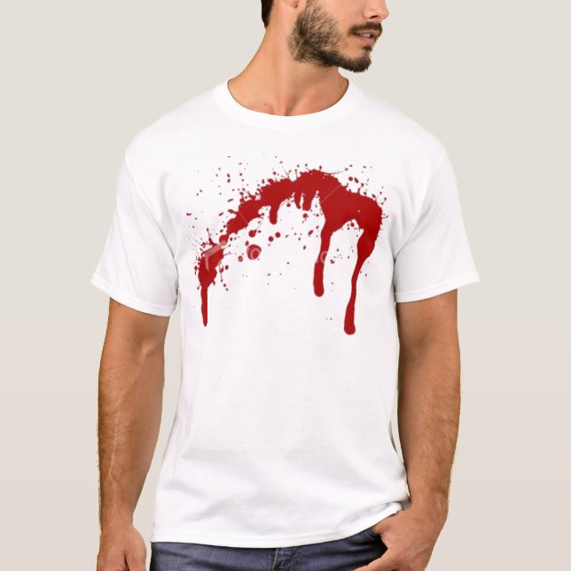 T-shirt ist2_407872-blood-splatter, ASAMS (Devant)