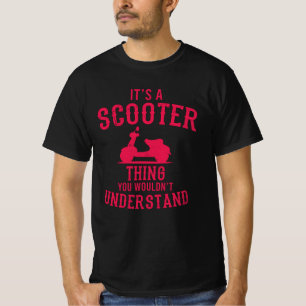 T-shirt IST A SCOOTER THÈME Scooter Vie Cadeau Moped