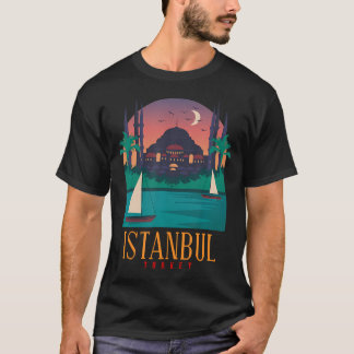 T-shirt Istanbul City - Turquie Skyline
