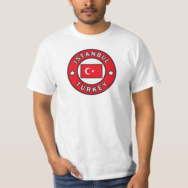 T-shirt Istanbul Turquie (Devant)