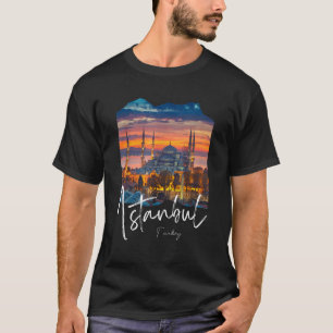T-shirt Istanbul Turquie Souvenir T Chemise