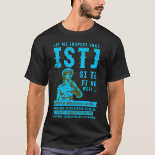T-shirt ISTJ type de personnalité, L'Inspecteur cadeaux po