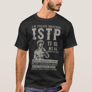 T-shirt ISTP type de personnalité Le mécanicien Hey typolo