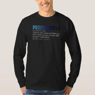 T-shirt IT Nerd Geek programmeur Définition Informatique S