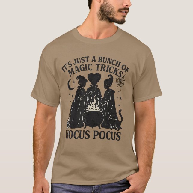 T-shirt It’s Just a Bunch of Hocus Pocus (Devant)