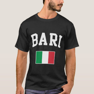 T-shirt Italia Bari Toscane Sicile Italie Drapeau italien 