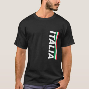 T-shirt Italia Drapeau Cool Italie Drapeaux italiens Cadea