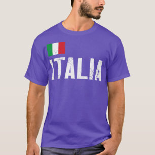 T-shirt Italia Drapeau Italiano Italie Famille