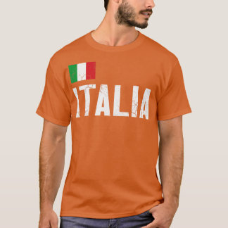 T-shirt Italia Drapeau Italiano Italie Famille