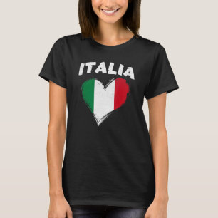 T-shirt Italia Drapeau Italie football Italien Drapeau de 
